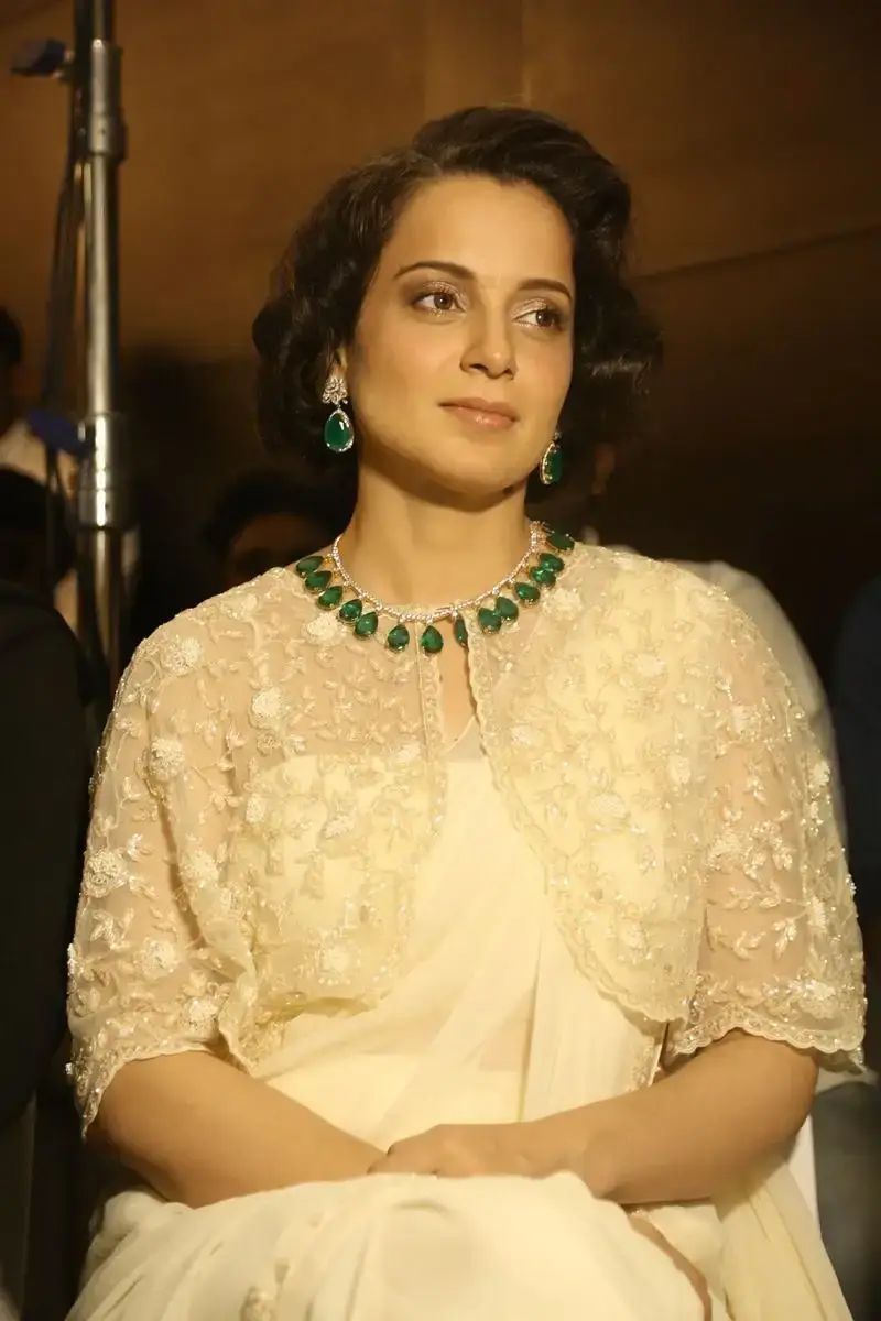 Kangana Ranaut in White Saree